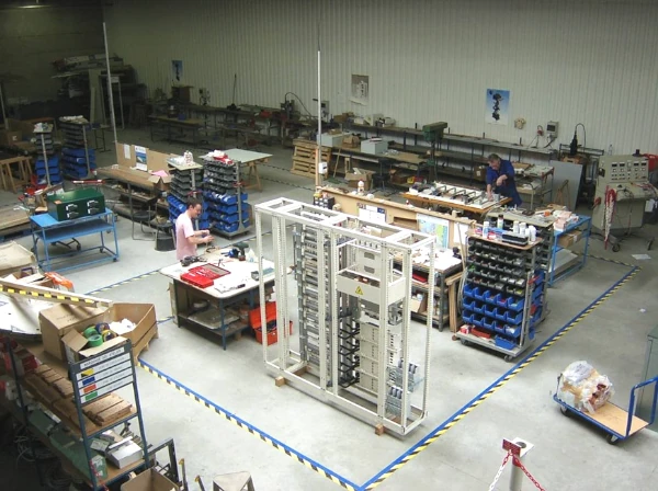 Atelier de câblage d'armoires électriques